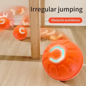 Interactive Smart Dog Toy Ball - Automatic Bouncing & Rolling Toy for Boredom & Exercise